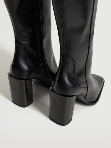 MANGO Boots 'Sofi' in Black