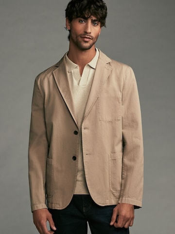 Next Regular fit Suit Jacket in Beige: front