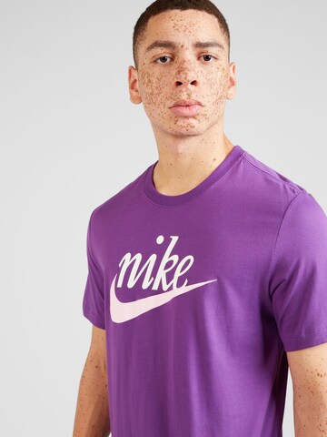 Nike Sportswear T-shirt 'FUTURA 2' i lila