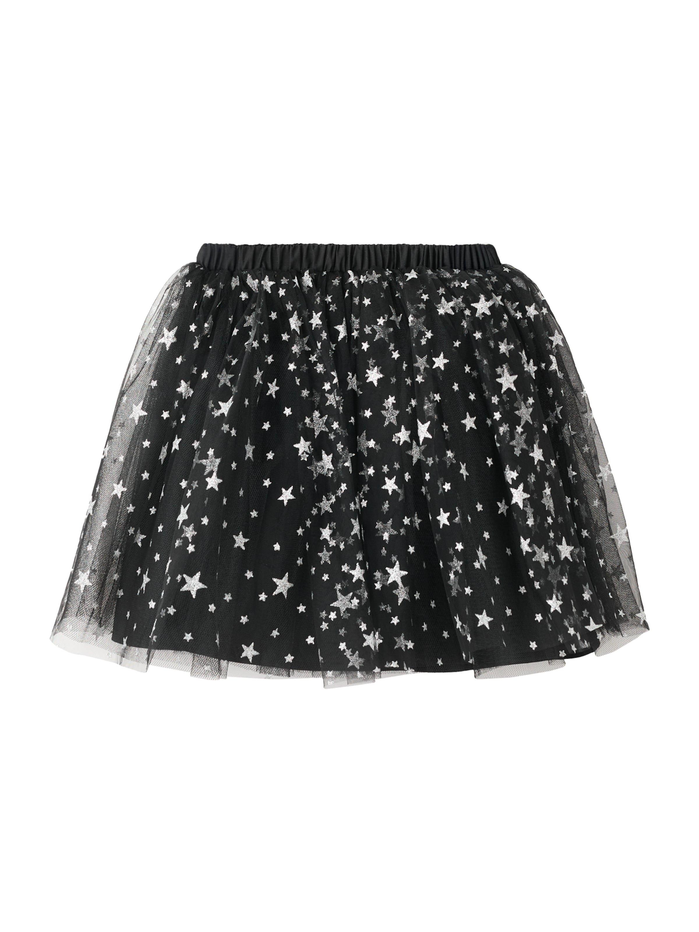 MANGO KIDS Пола 'HOCUS' в черно: отпред