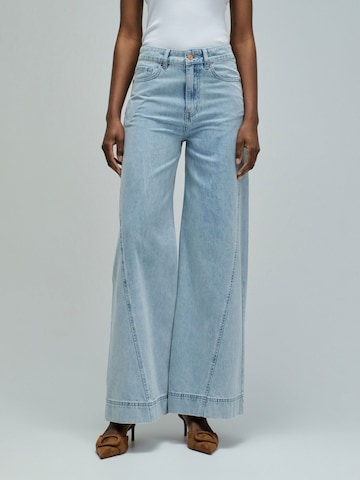 Salsa Jeans Loosefit Jeans in Blauw: voorkant