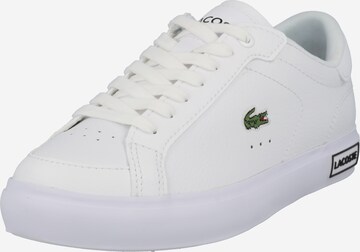 LACOSTE Sneaker low i hvid: forside