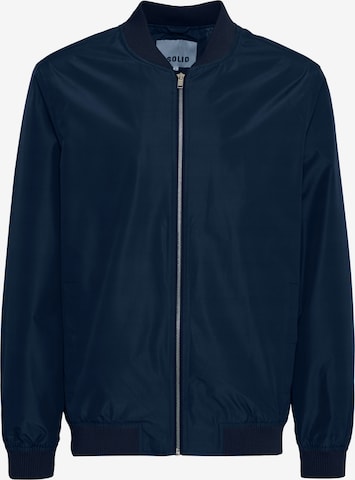 !Solid Between-Season Jacket 'Idon' in Blue: front