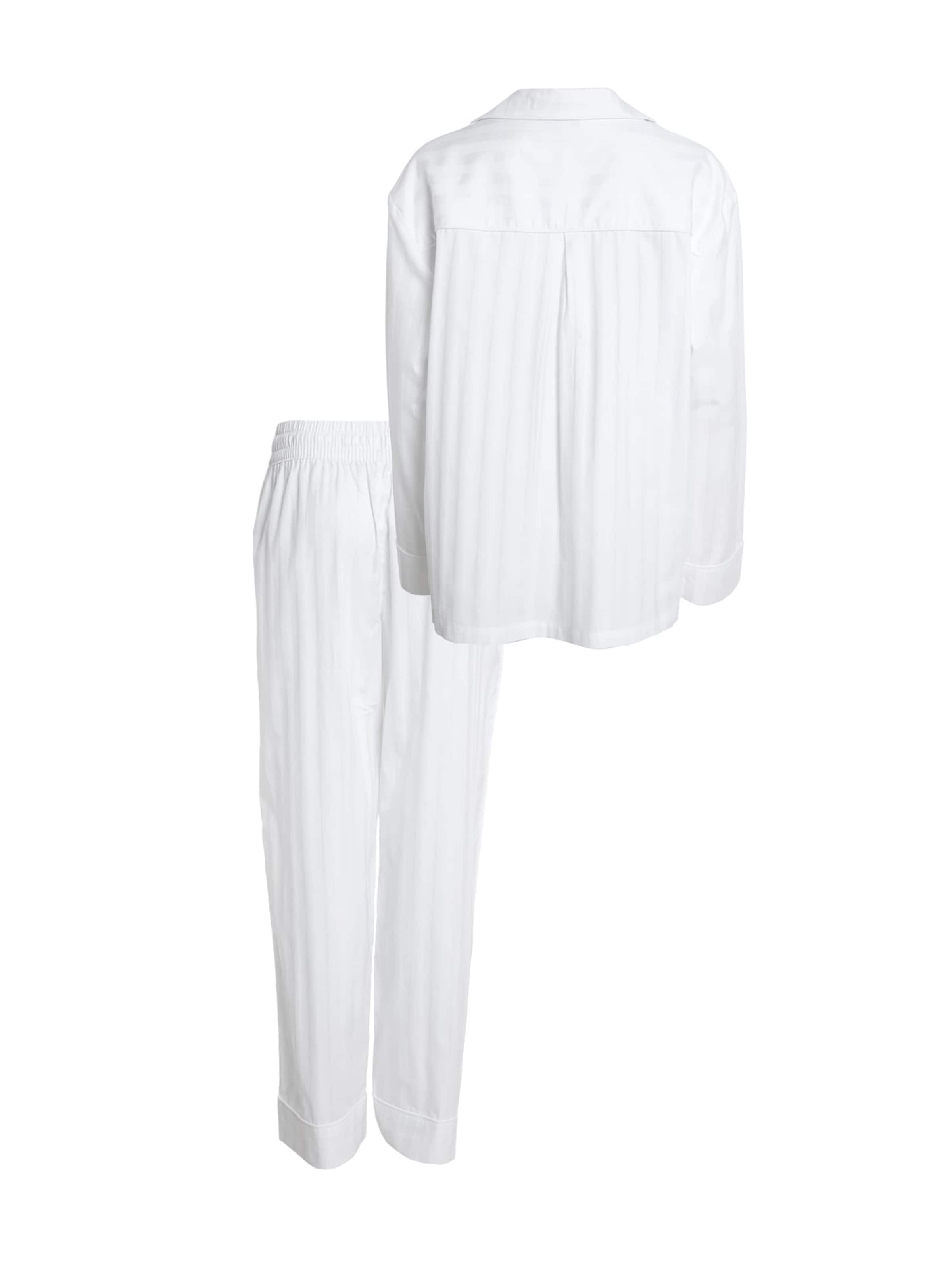 Marks & Spencer Pyjama in Weiß