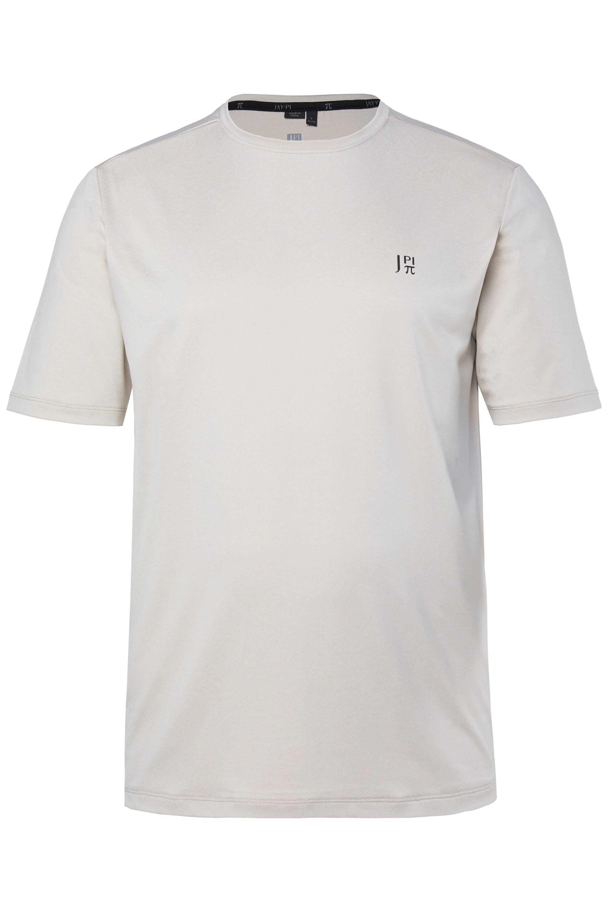 JAY-PI T-Shirt in hellgrau / schwarz, Produktansicht