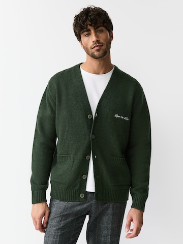 Next Вязаная кофта в Зеленый: спереди