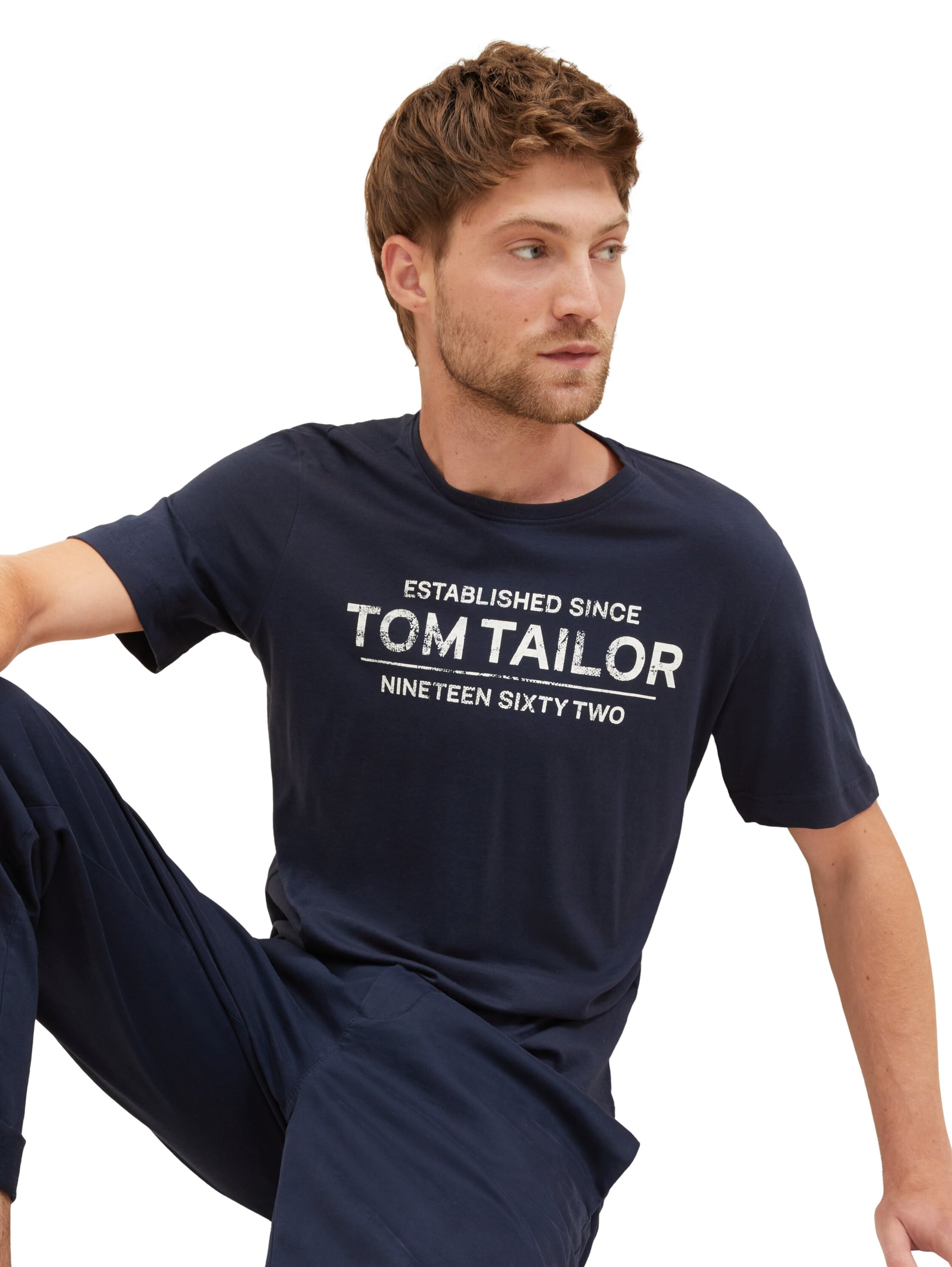 TOM TAILOR Tričko – modrá