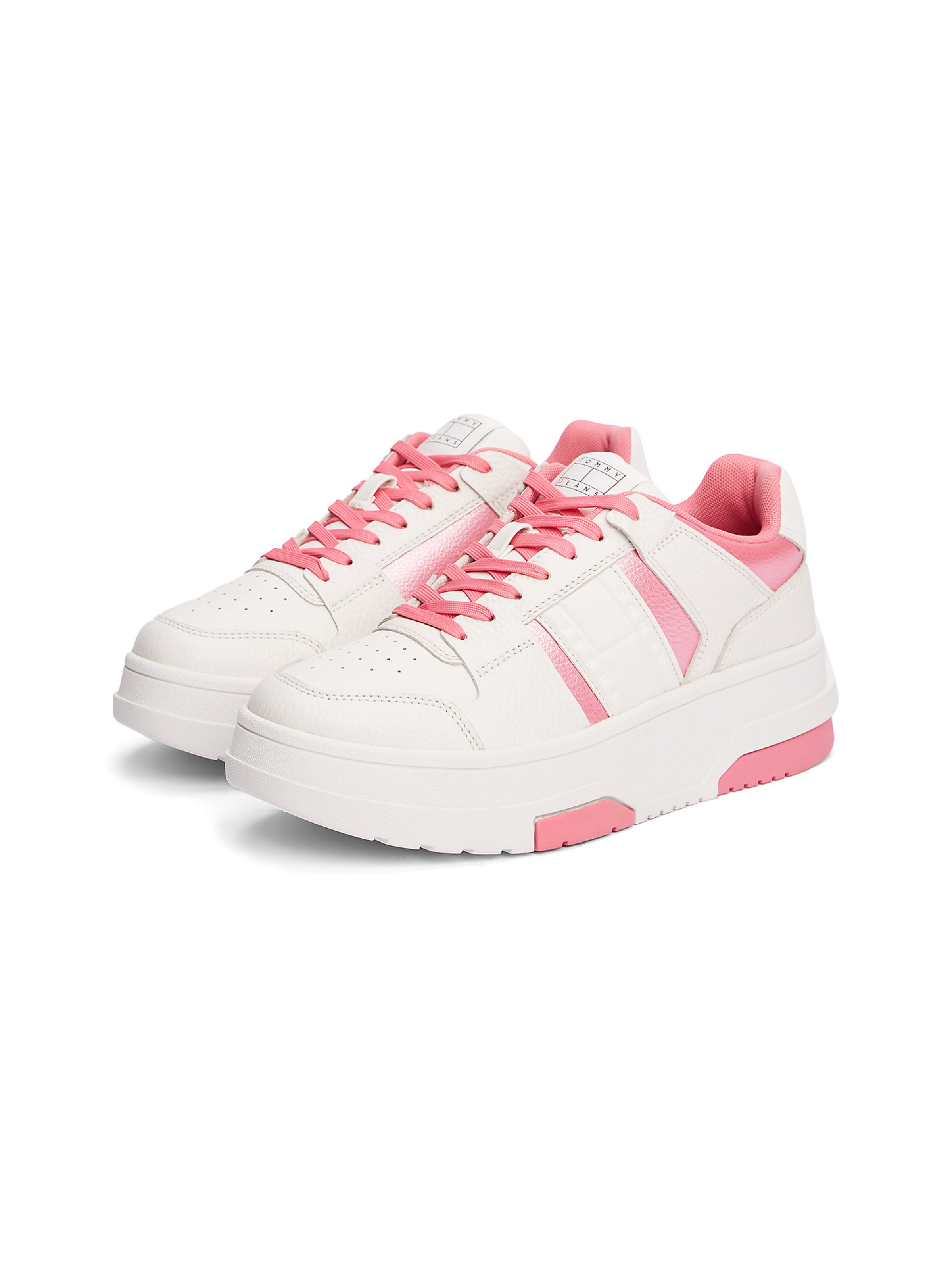 Baskets basses 'The Brooklyn' Tommy Jeans en rose