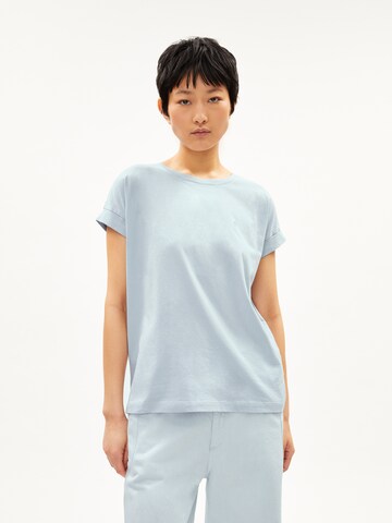 ARMEDANGELS Shirt 'Idara' in Blue: front