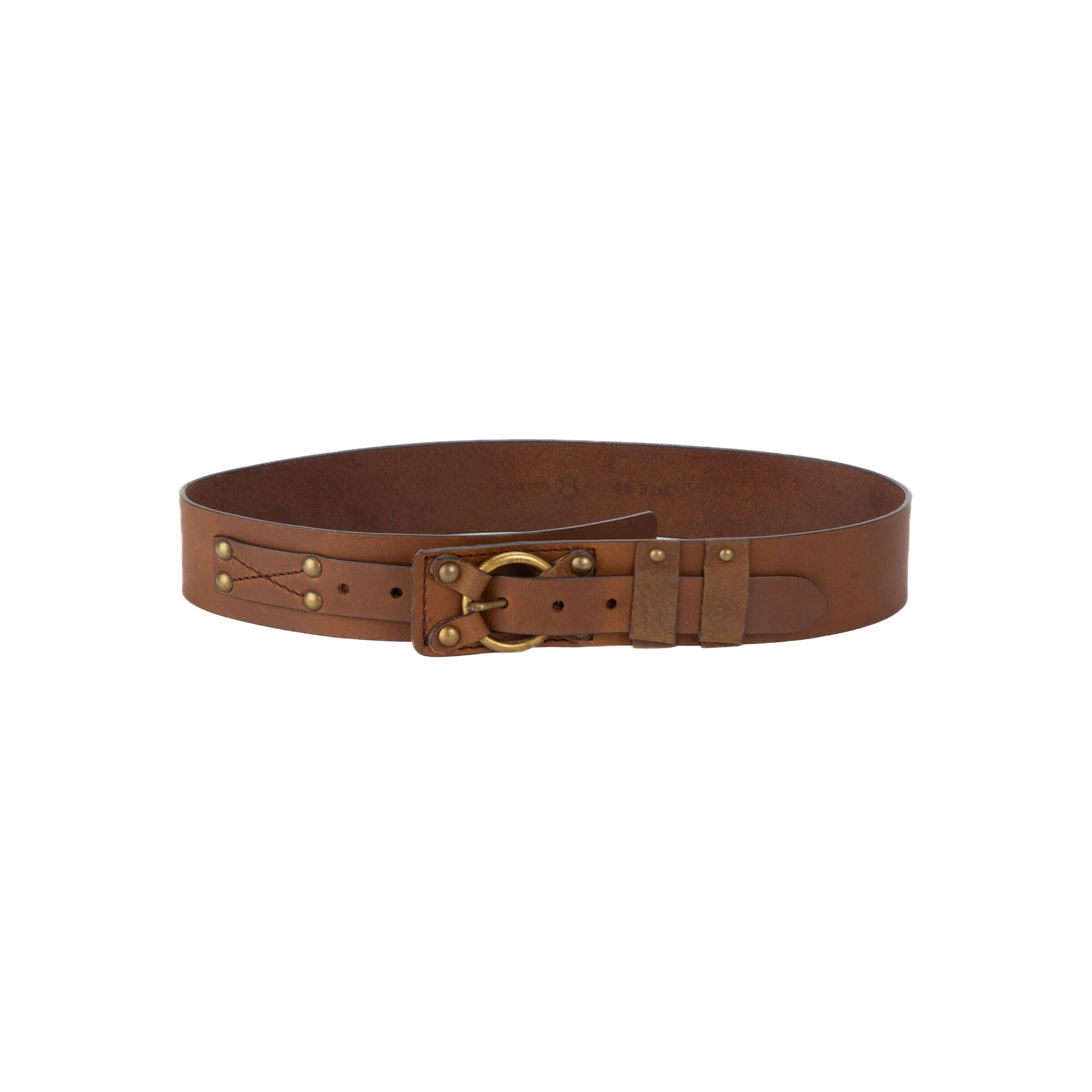 BA98 Belt in Brown: front