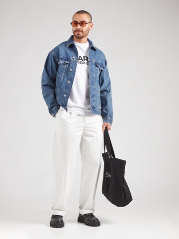 Karl Lagerfeld - Camiseta en blanco