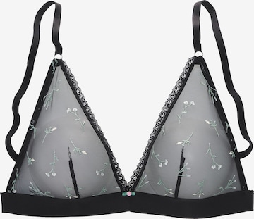 LASCANA Kolmio Rintaliivi värissä musta: etupuoli