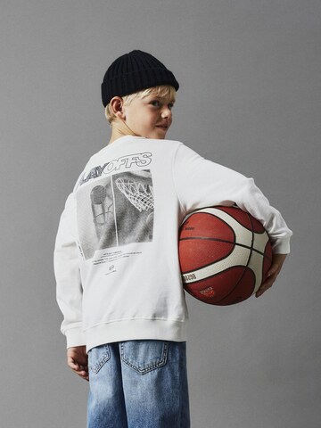 NAME IT Sweatshirt in Weiß: Vorderseite