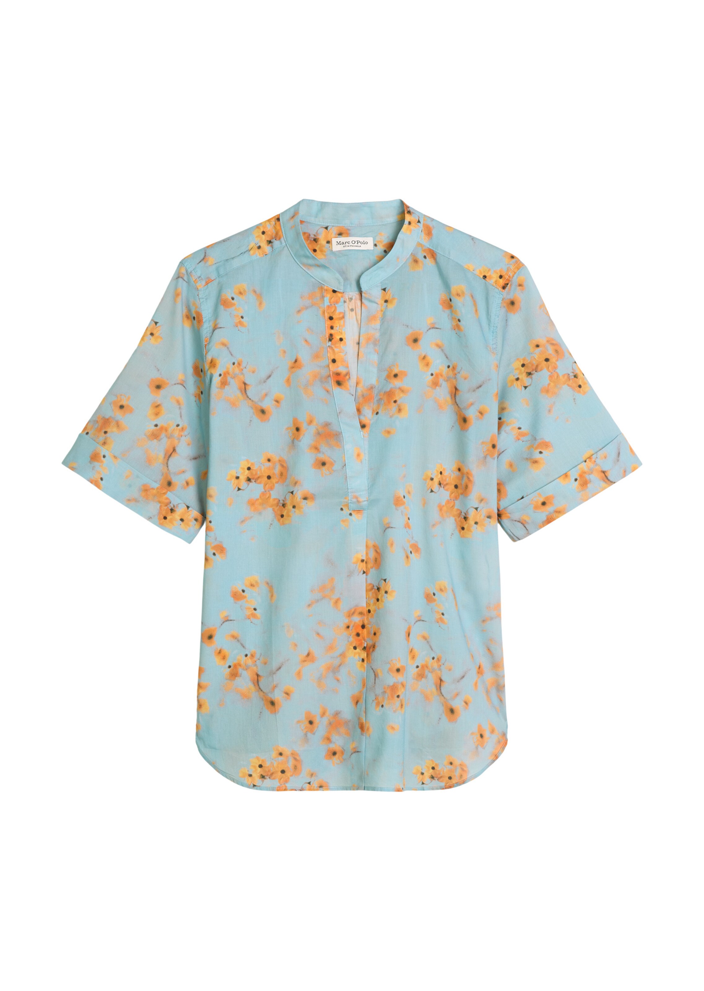 Marc O'Polo Bluse in Blau: Vorderseite