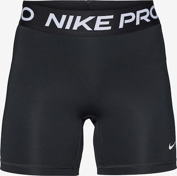 NIKE Športne hlače | črna barva: sprednja stran