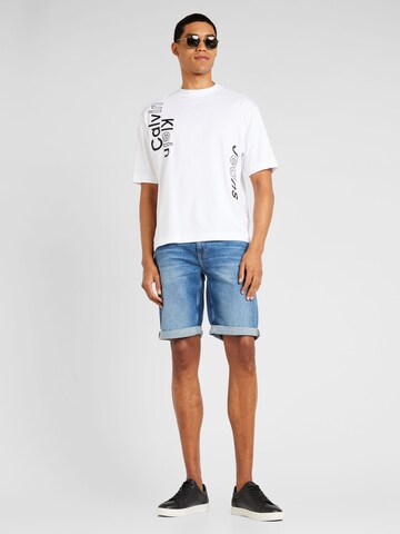 Calvin Klein Jeans Regular Shorts in Blau