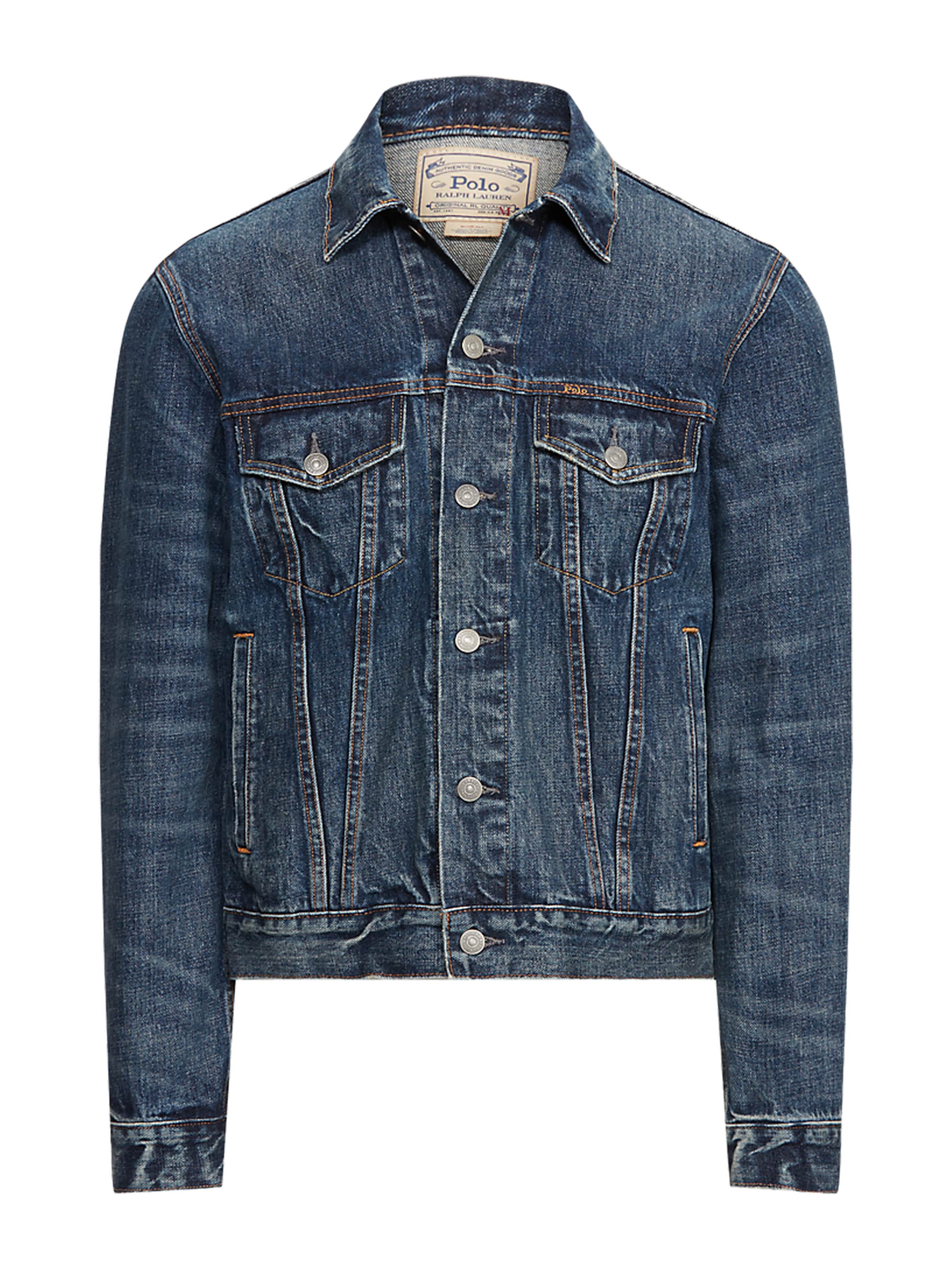 Polo Ralph Lauren - Casaco meia-estação em azul: frente