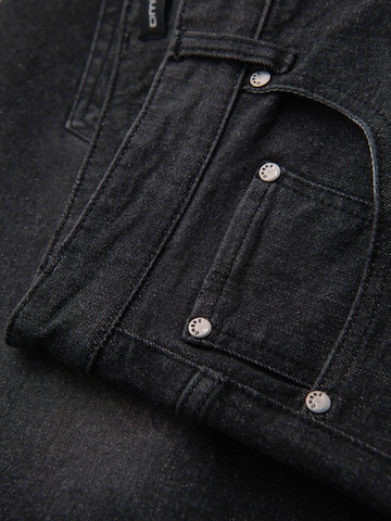 Ombre - regular Vaquero en negro