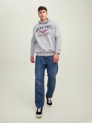 Felpa di Jack & Jones Plus in grigio