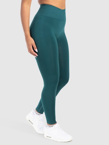 Skinny Leggings 'Pemmy' Smilodox en vert