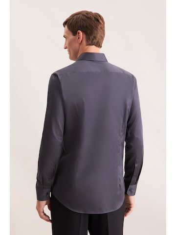 Coupe regular Chemise business 'SMART CLASSICS' SEIDENSTICKER en gris