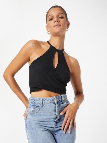 ABOUT YOU Top 'Tilda' in Black: front