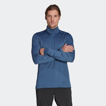 ADIDAS TERREX Bluzka sportowa 'Everyhike' w kolorze niebieski: przód