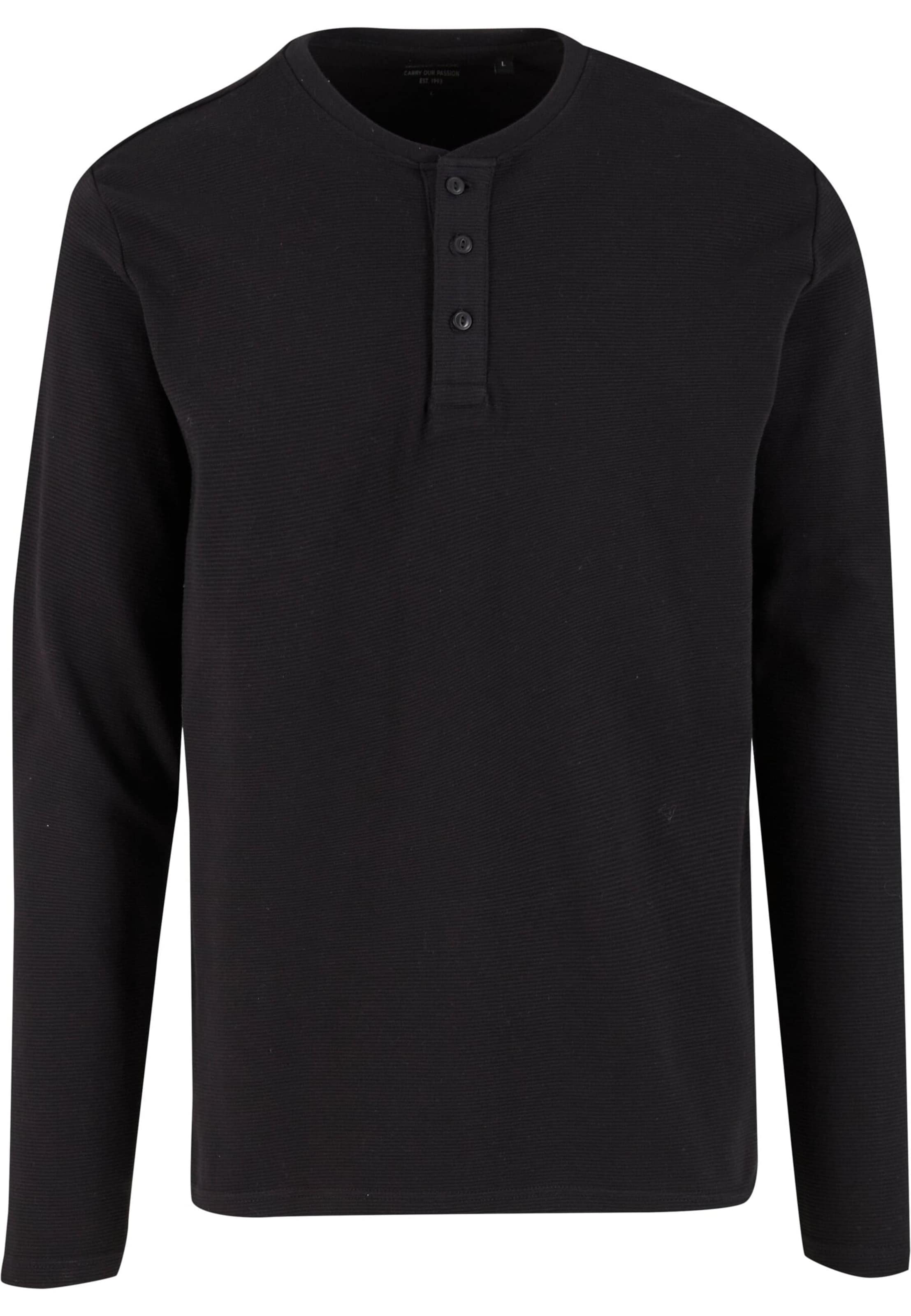 INDICODE JEANS - Camiseta 'Erikos' en negro: frente