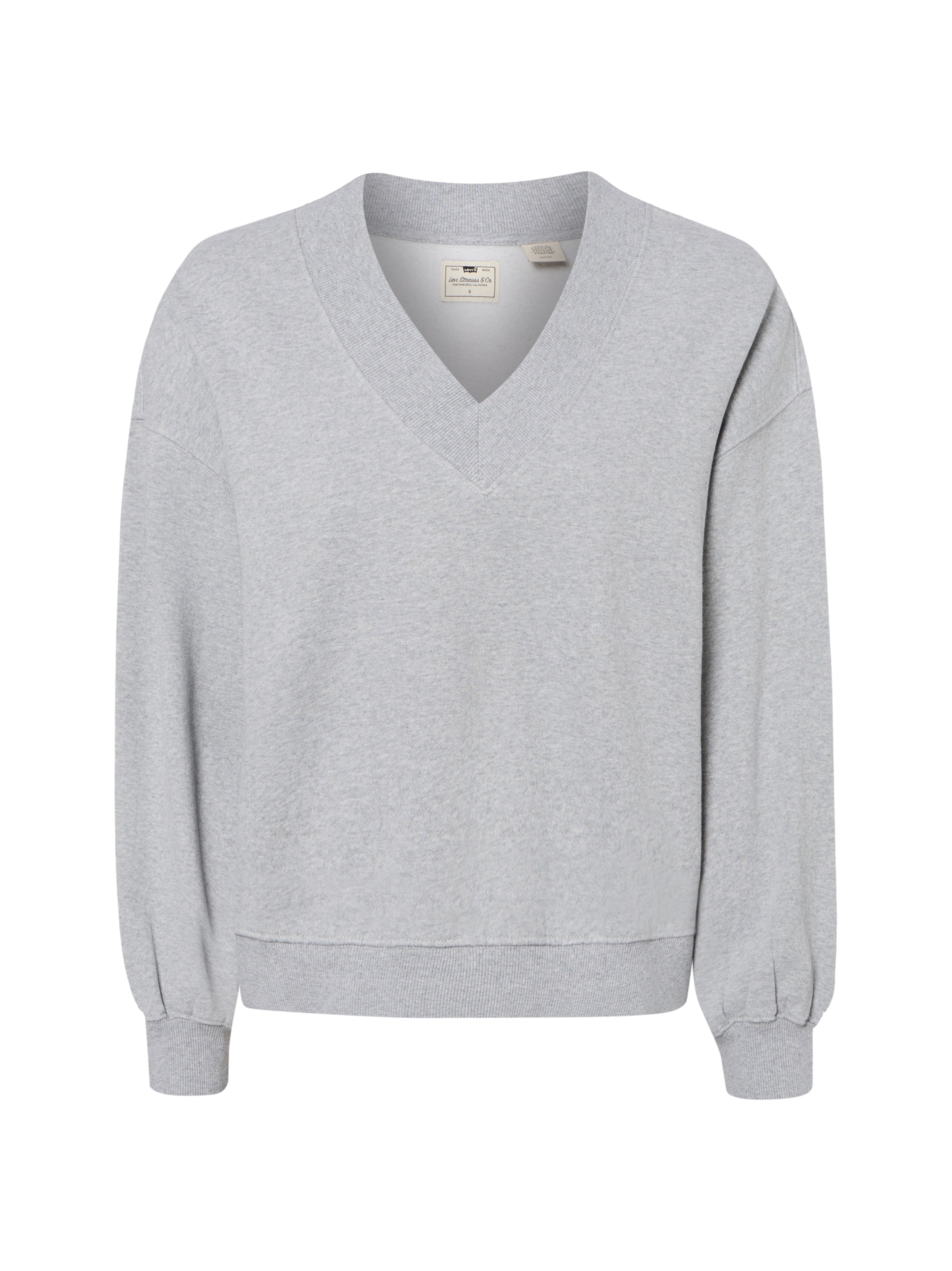 LEVI'S ® Sweatshirt in Grijs: voorkant