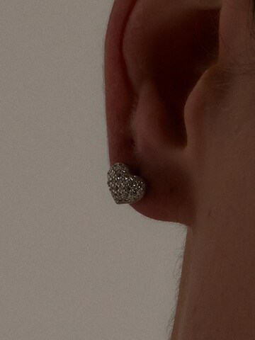 Luxenter Earrings 'Nifan' in White