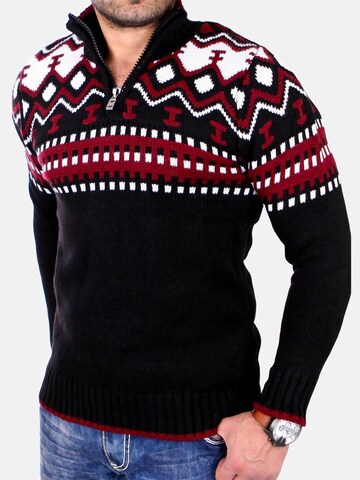 Reslad Sweater 'RS3110' in Black: front