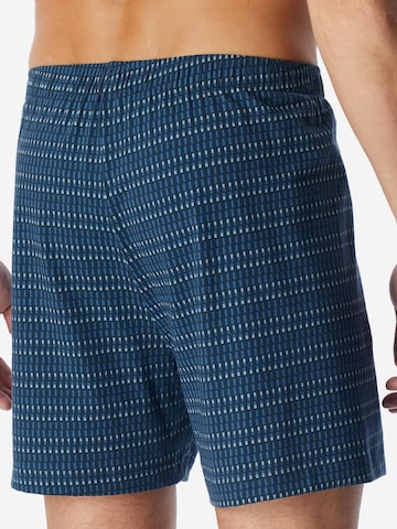 Boxers 'Single Jersey' SCHIESSER en bleu