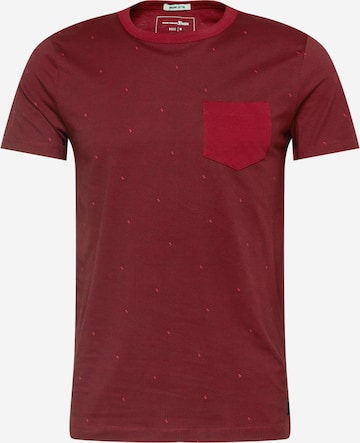 TOM TAILOR DENIM T-Shirt in Rot: front