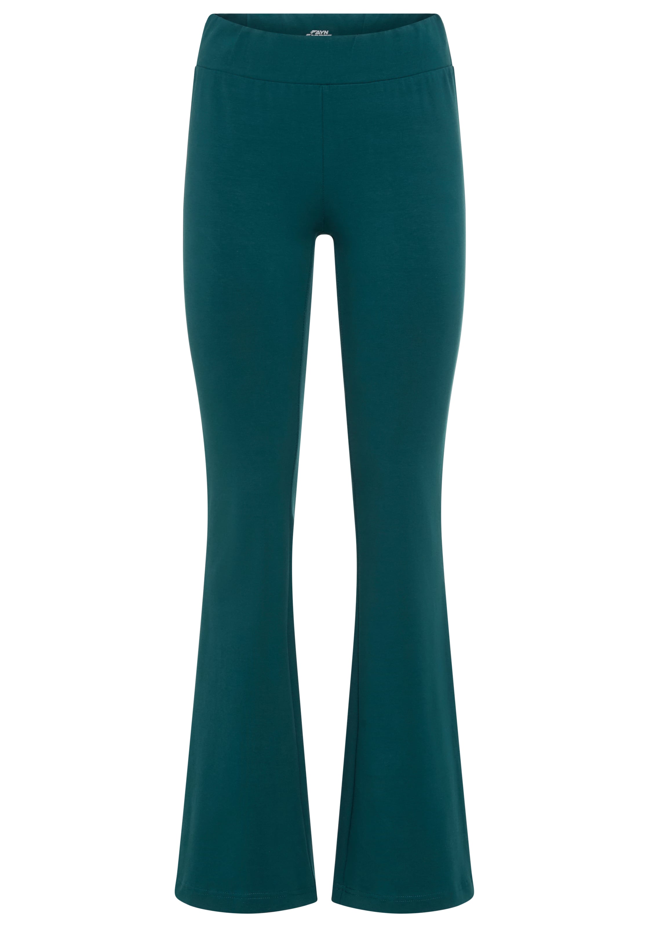 FAYN SPORTS Slim fit Pants in Green: front