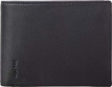 Maître Wallet ' Raumbach Galbert Billfold  ' in Black: front