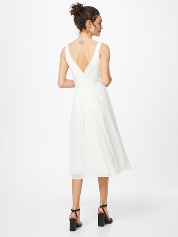 Robe de cocktail STAR NIGHT en blanc