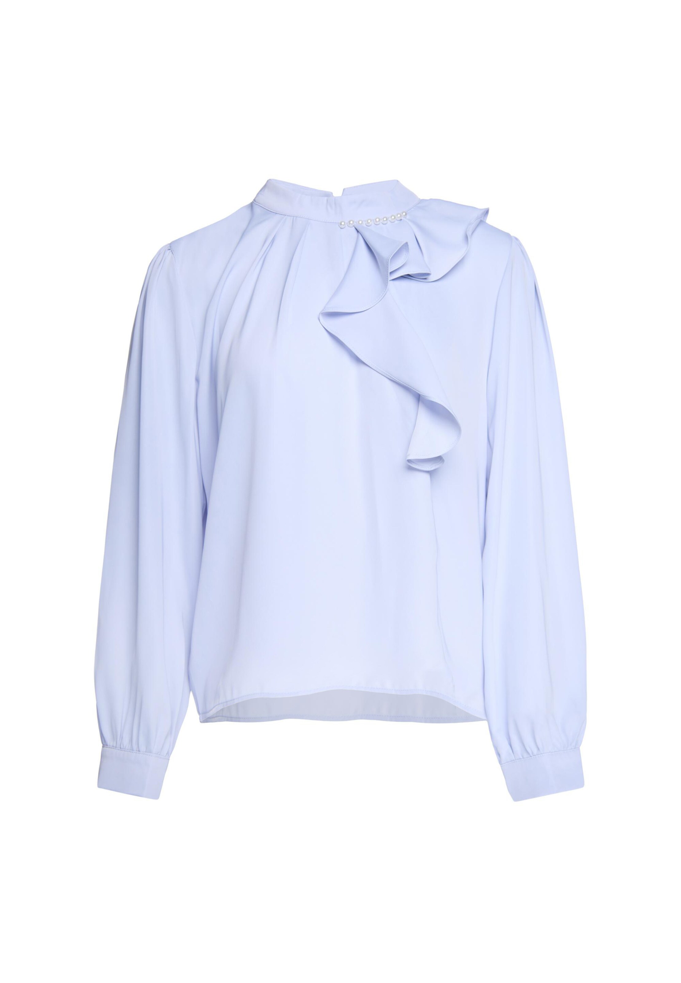 usha BLACK LABEL - Blusa en azul: frente