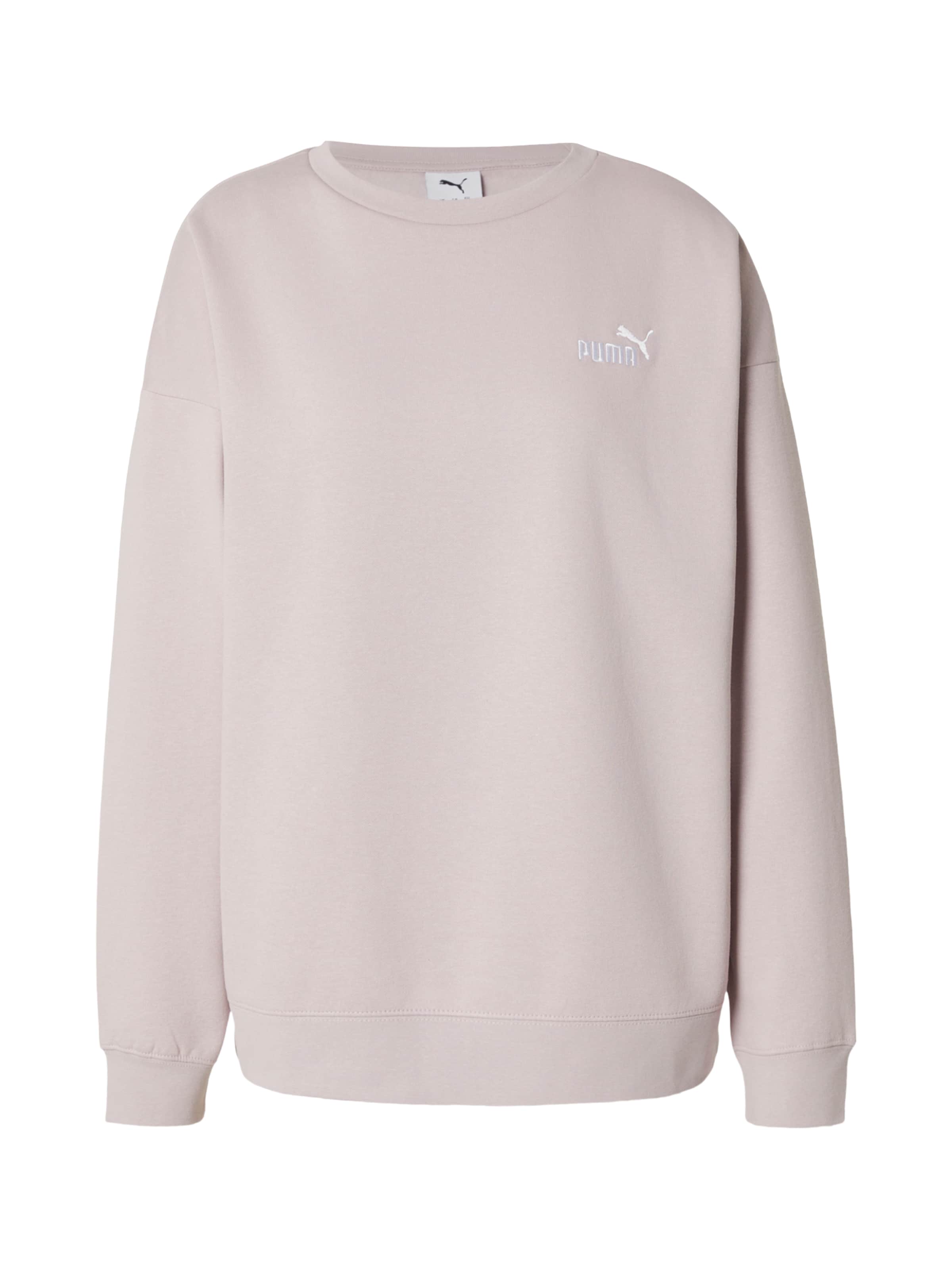 Hanorac sport 'ESS No. 1' de la PUMA pe roz: față