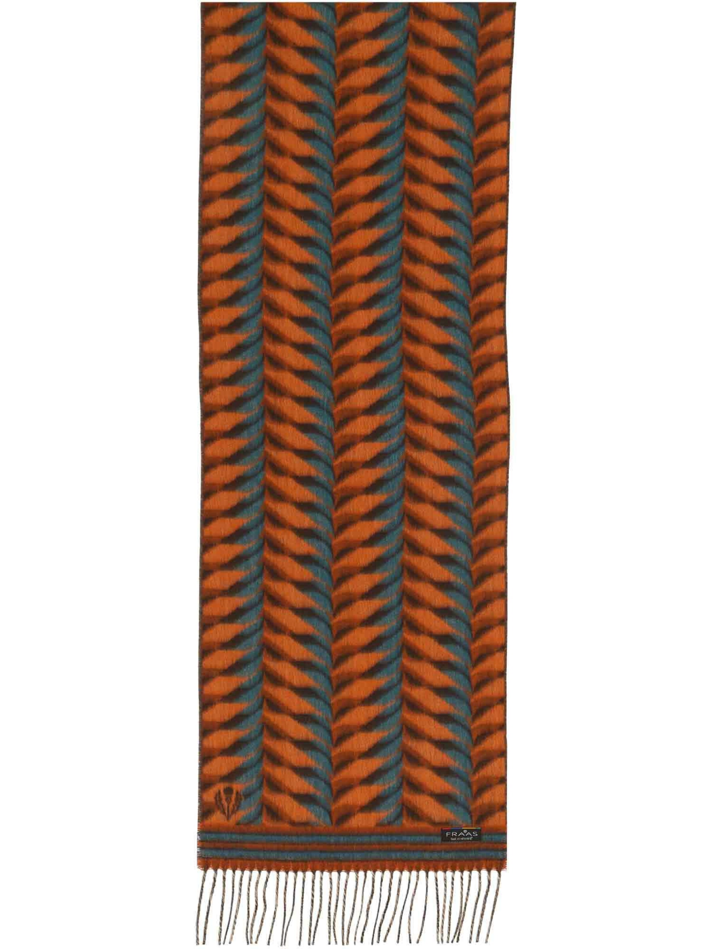 FRAAS Schal in Blau: Vorderseite