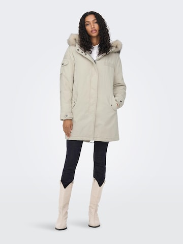 Parka mi-saison 'MAY' ONLY en gris