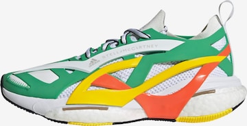 Chaussure de course 'Solarglide ' ADIDAS BY STELLA MCCARTNEY en vert : devant