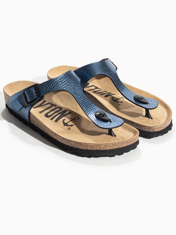 Flip-flops 'MERCURE' de la Bayton pe albastru