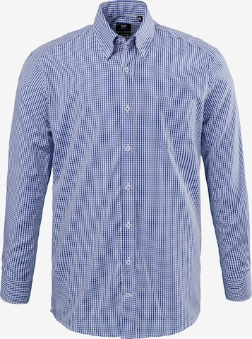 JP1880 Comfort fit Button Up Shirt in Blue: front