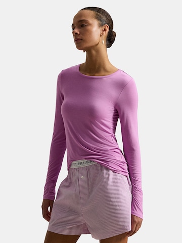 T-shirt ' Midnight Sheer ' Polo Ralph Lauren en rose : devant