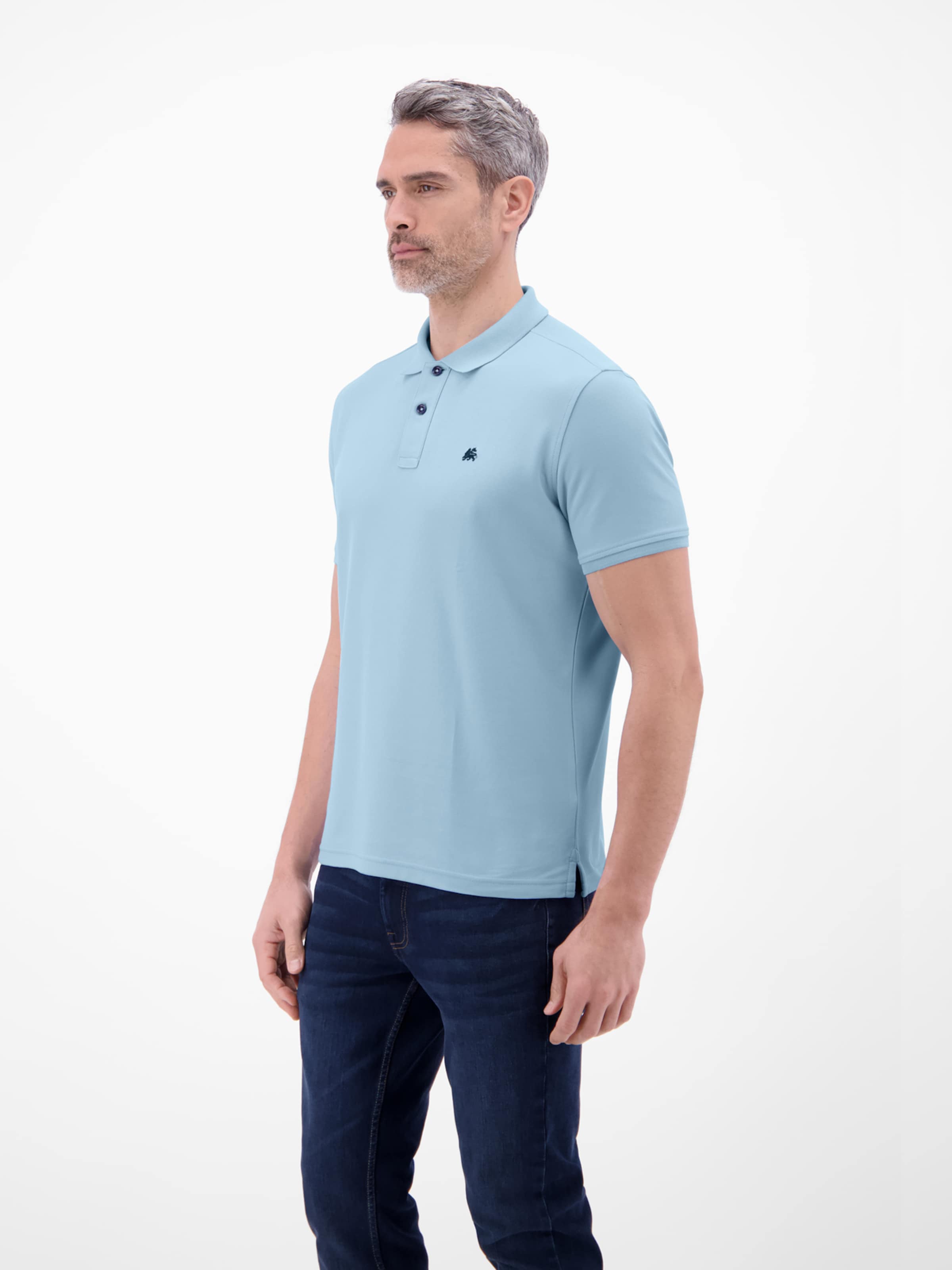 LERROS Poloshirt in Blau