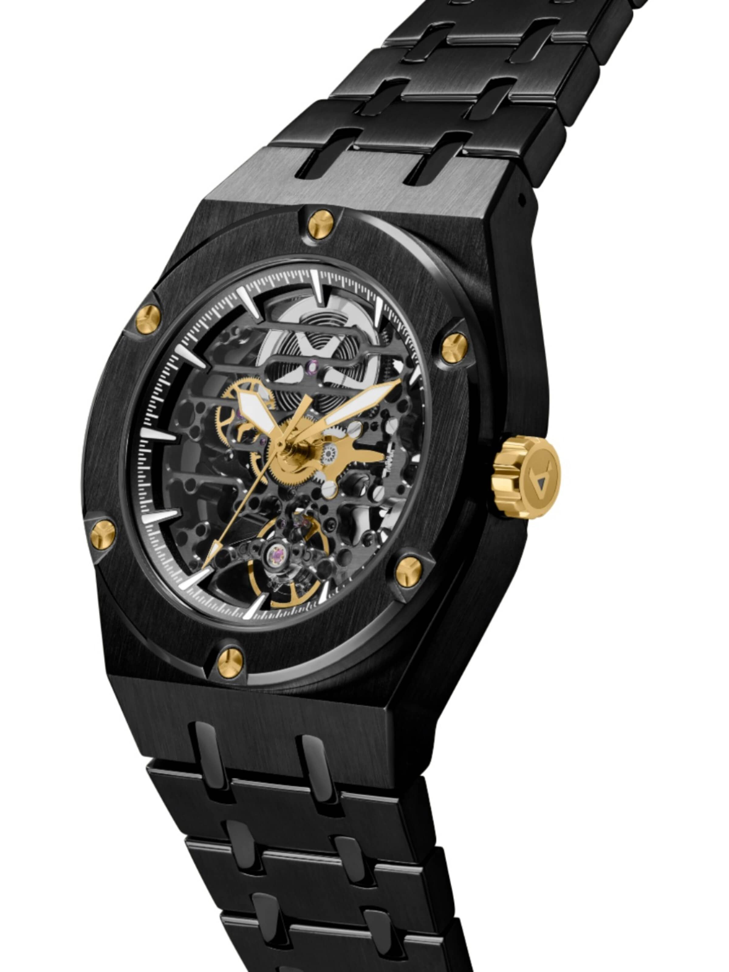 Arkai Analog Watch 'Aaric Mamut' in Black