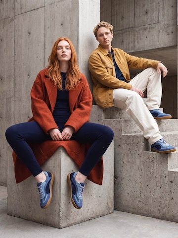 nae Vegan Shoes Tenisky 'AYA BAREFOOT' – modrá