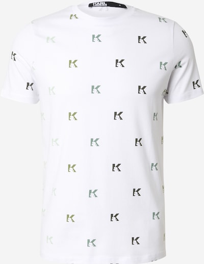 Karl Lagerfeld Paita värissä harmaa / oliivi / musta / valkoinen, Tuotenäkymä