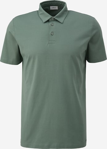 T-Shirt s.Oliver BLACK LABEL en vert : devant