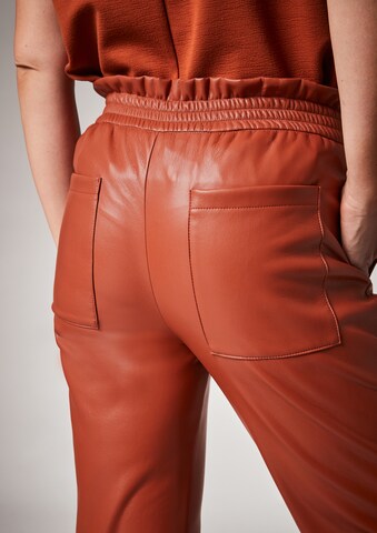 COMMA Regular Broek in Rood